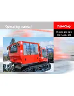 PistenBully 100 Operating Manual preview