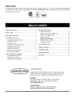 Preview for 4 page of Pit Boss 10555 Assembly And Operation Manual