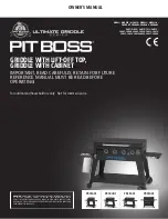 Preview for 1 page of Pit Boss 10807 Owner'S Manual