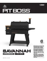 Предварительный просмотр 1 страницы Pit Boss 10989 Manual