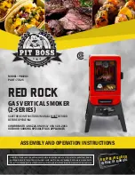 Pit Boss 77425 Assembly And Operation Instructions Manual preview