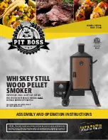 Pit Boss PBVPS1 Assembly And Operation Instructions Manual preview