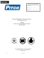 Предварительный просмотр 12 страницы Pitco Frialator SG 14 Installation And Operation Manual