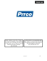 Предварительный просмотр 21 страницы Pitco Frialator SG 14 Installation And Operation Manual