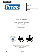 Предварительный просмотр 22 страницы Pitco Frialator SG 14 Installation And Operation Manual