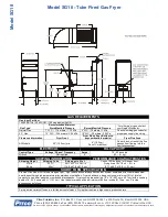 Предварительный просмотр 2 страницы Pitco Frialator SG 18 Specifications