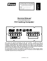 Предварительный просмотр 1 страницы Pitco L22-355 Service Manual