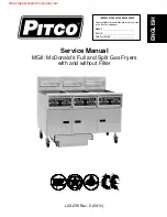 Pitco MGII Service Manual предпросмотр