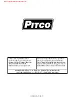 Предварительный просмотр 44 страницы Pitco MGII Service Manual