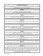 Предварительный просмотр 2 страницы Pitco SEH50 Technical Service And Exploded Parts