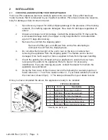 Предварительный просмотр 6 страницы Pitco SELV14 Installation & Operation Manual