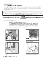 Предварительный просмотр 10 страницы Pitco SELV14 Installation & Operation Manual