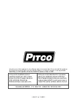 Предварительный просмотр 32 страницы Pitco SGLVRF Installation & Operation Manual