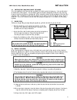 Preview for 9 page of Pitco SRTE Installation & Operation Manual