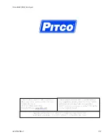 Предварительный просмотр 92 страницы Pitco SSHLV Series Service Manual