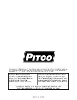 Предварительный просмотр 38 страницы Pitco SSHLV14 Series Installation & Operation Manual