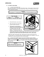 Preview for 20 page of Pitco TB-SRTG Installation & Operation Manual