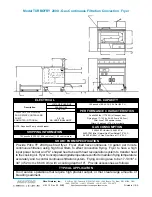 Preview for 2 page of Pitco TURBOFRY 2000 Specification Sheet