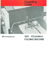 Pitney Bowes 1861 Foldamax Operating Manual preview