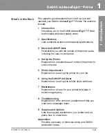 Preview for 9 page of Pitney Bowes ADDRESSRIGHT DA900 Operating Manual