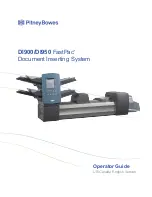 Pitney Bowes DI900 Operator'S Manual preview