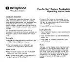 Pitney Bowes Dictaphone Execscribe Operating Instructions preview