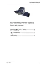 Preview for 9 page of Pitney Bowes DM160i Series Operator'S Manual