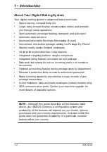 Preview for 10 page of Pitney Bowes DM160i Series Operator'S Manual