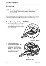 Предварительный просмотр 42 страницы Pitney Bowes dm300m series Operator'S Manual