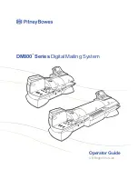 Pitney Bowes DM800 Series Operator'S Manual preview