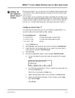 Preview for 103 page of Pitney Bowes DM800 Series Operator'S Manual