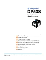Pitney Bowes DP50S Operating Instructions Manual preview