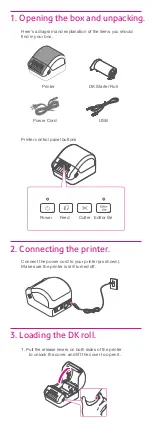 Preview for 2 page of Pitney Bowes QL-1100 Installation Instruction