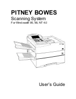 Pitney Bowes Scanning System User Manual preview