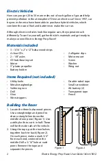 Preview for 2 page of Pitsco Education Electric Energy Prop Racer User Manual