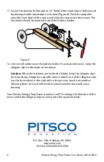 Preview for 4 page of Pitsco Education Electric Energy Prop Racer User Manual