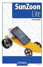 Предварительный просмотр 1 страницы Pitsco Education SunZoon Lite User Manual