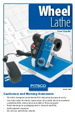 Pitsco Education Wheel Lathe User Manual preview