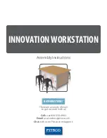 Предварительный просмотр 34 страницы pitsco INNOVATION WORKSTATION Assembly Instructions Manual