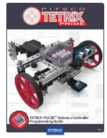 pitsco tetrix prime Programming Manual preview