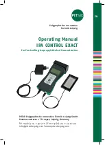 PITSID IPA CONTROL EXACT Operating Manual preview