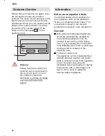 Предварительный просмотр 26 страницы PITSOS DGS5502 Instructions For Use Manual