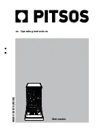 PITSOS DIF5505 Operating Instructions Manual preview