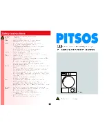 Preview for 8 page of PITSOS wtp60100 Operating And Installation Instruction