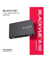 Предварительный просмотр 1 страницы Pittasoft Blackvue R-100 User Manual