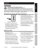 Preview for 5 page of Pittsburgh Automotive 3 CFM two stage Owner'S Manual