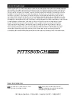 Предварительный просмотр 4 страницы Pittsburgh Automotive 64499 Owner'S Manual & Safety Instructions