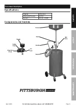 Предварительный просмотр 5 страницы Pittsburgh Automotive 69814 Owner'S Manual & Safety Instructions