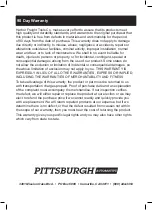 Preview for 8 page of Pittsburgh Automotive 96718 Instructions And Precautions