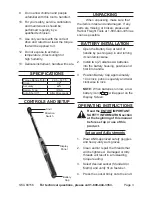 Preview for 3 page of Pittsburgh Pro Pittsburgh Pro 68156 Assembly And Operating Instructions